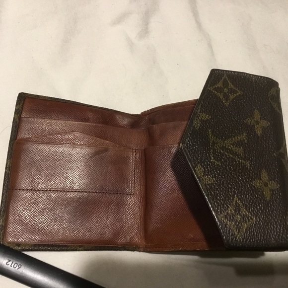 Sold Louis Vuitton Bifold Wallet & coin pocket Brown, made in France, date code - Picture 8 of 16
